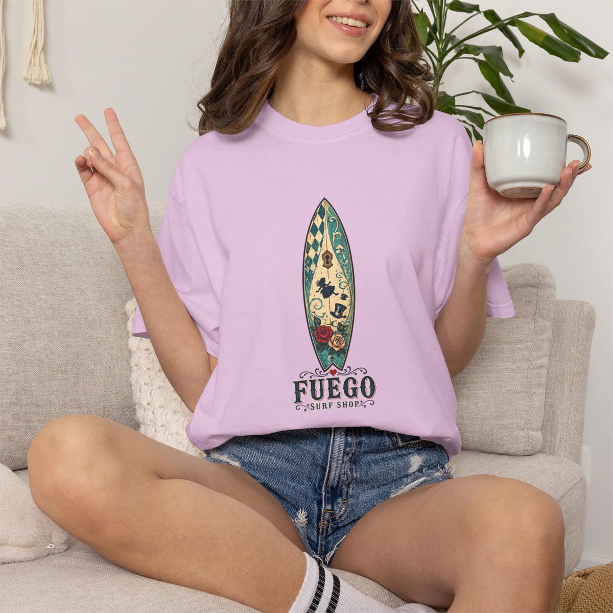 Wonderland Wipeout Tee