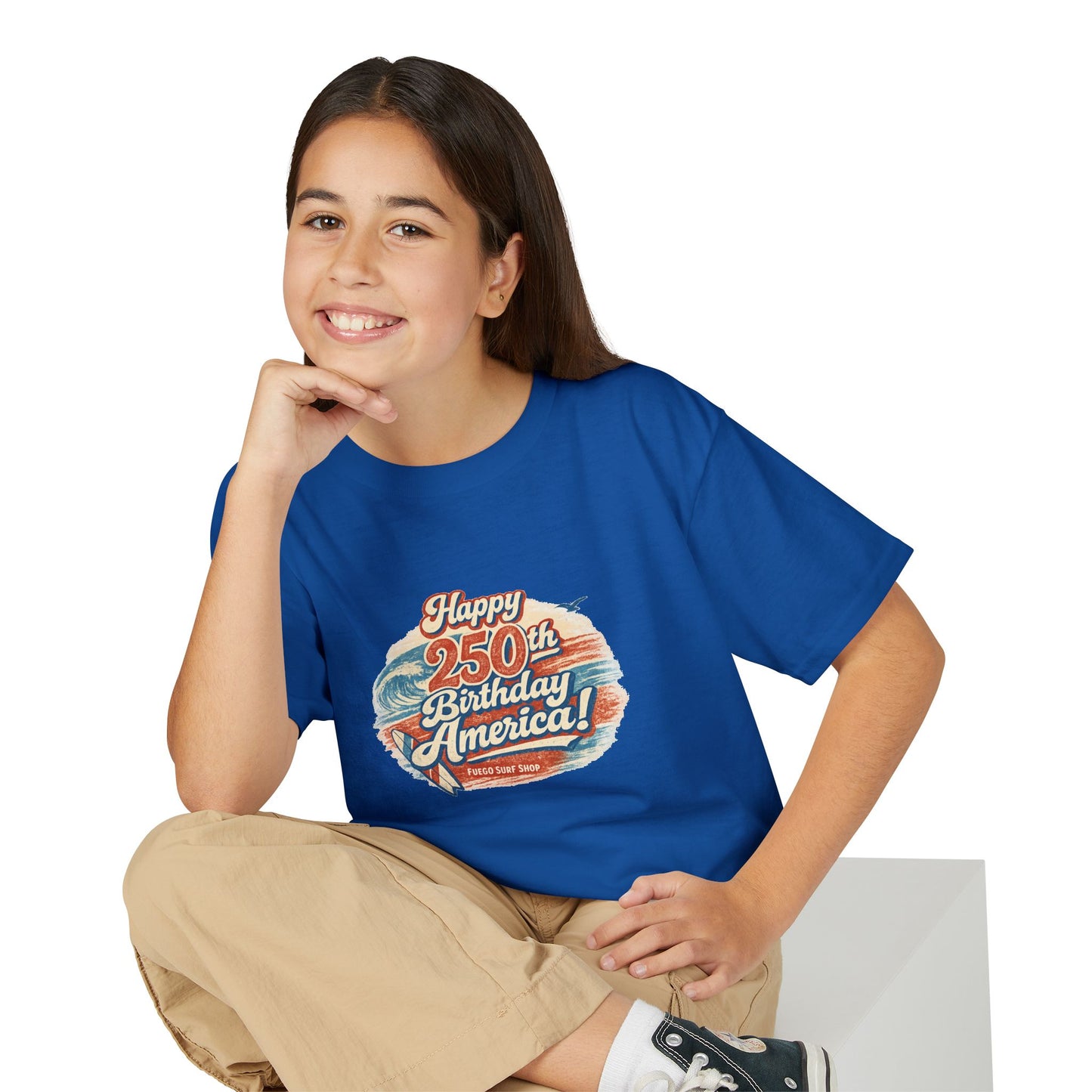 Happy 250th Birthday America! Youth T-Shirt