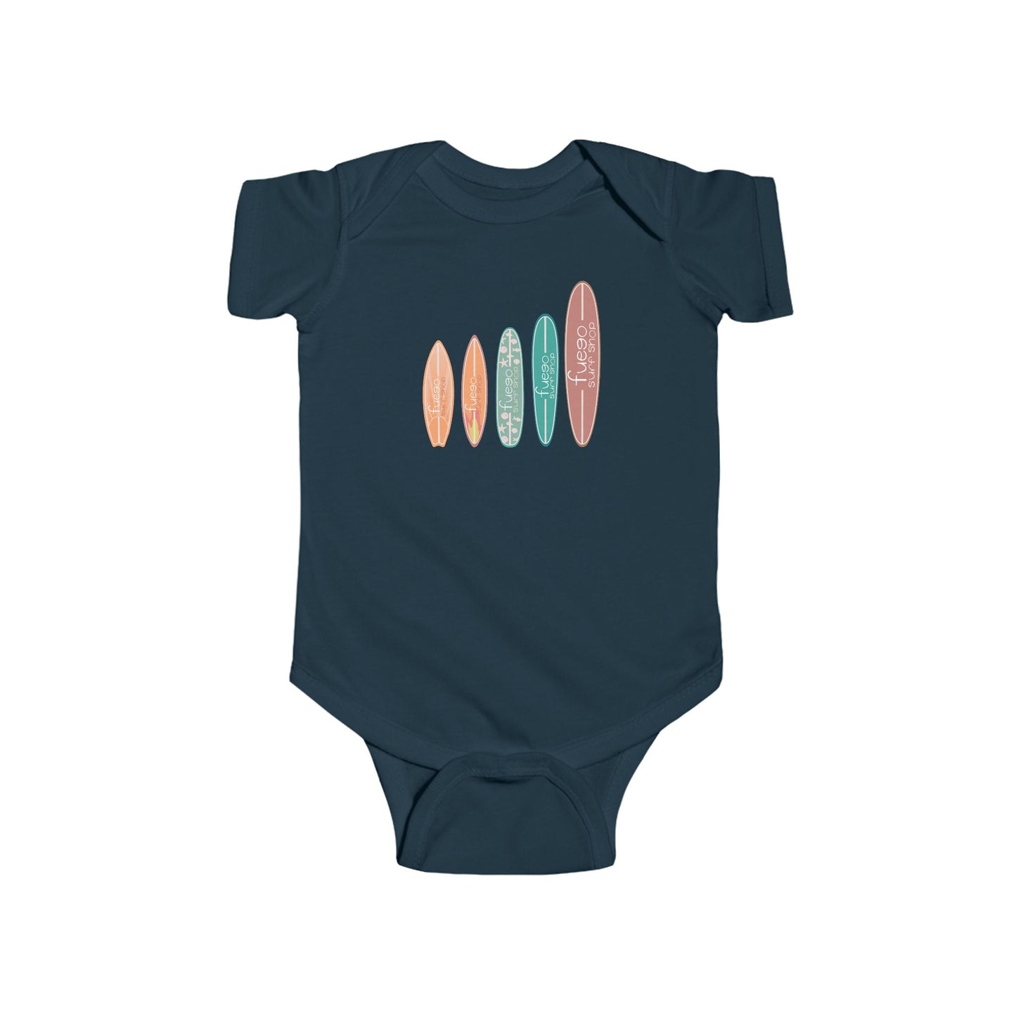 Surfboard Baby Onesie