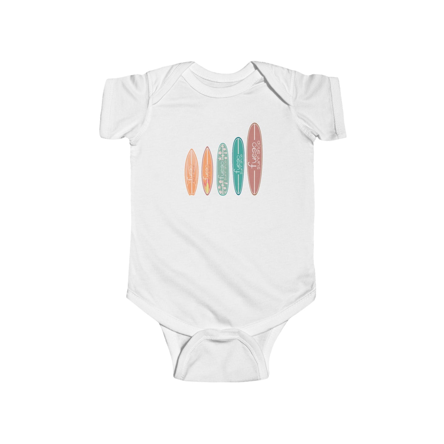 Surfboard Baby Onesie