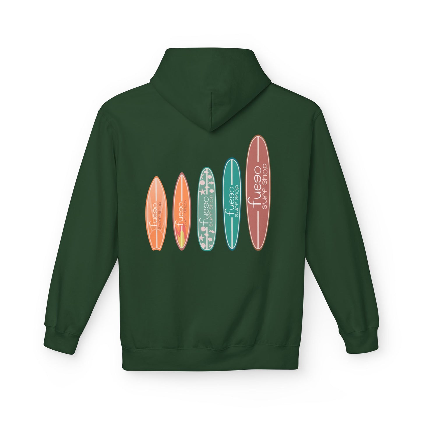 Surfboard Lineup Hoodie