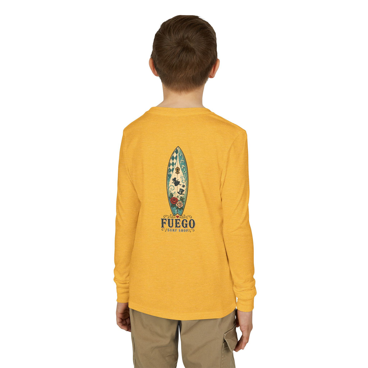 Wonderland Wipeout Youth Long Sleeve Jersey