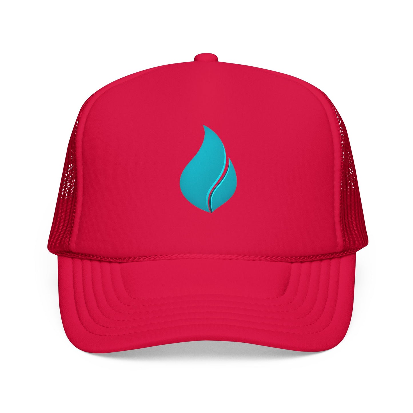 Blue Flame Logo Trucker Hat
