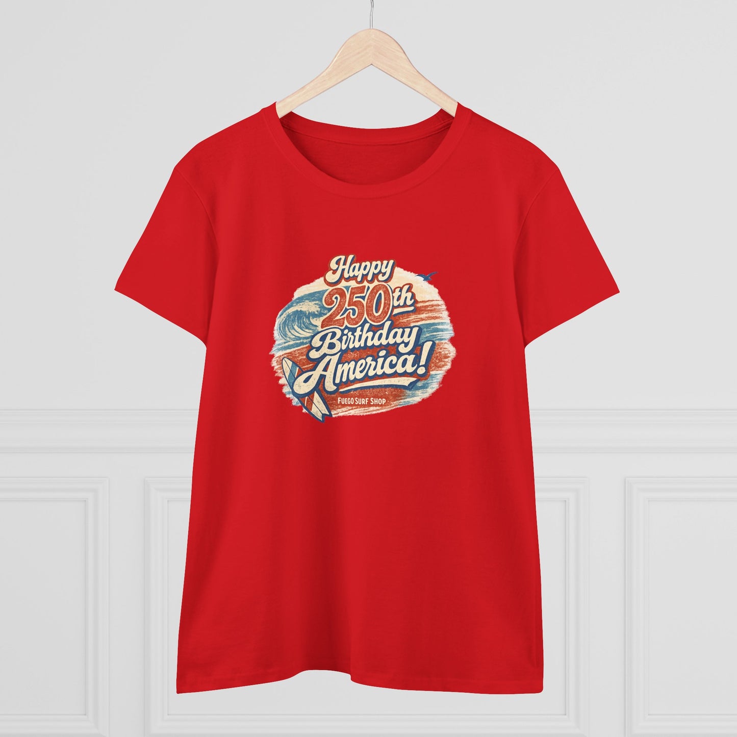 Happy 250th Birthday America Women's Tee