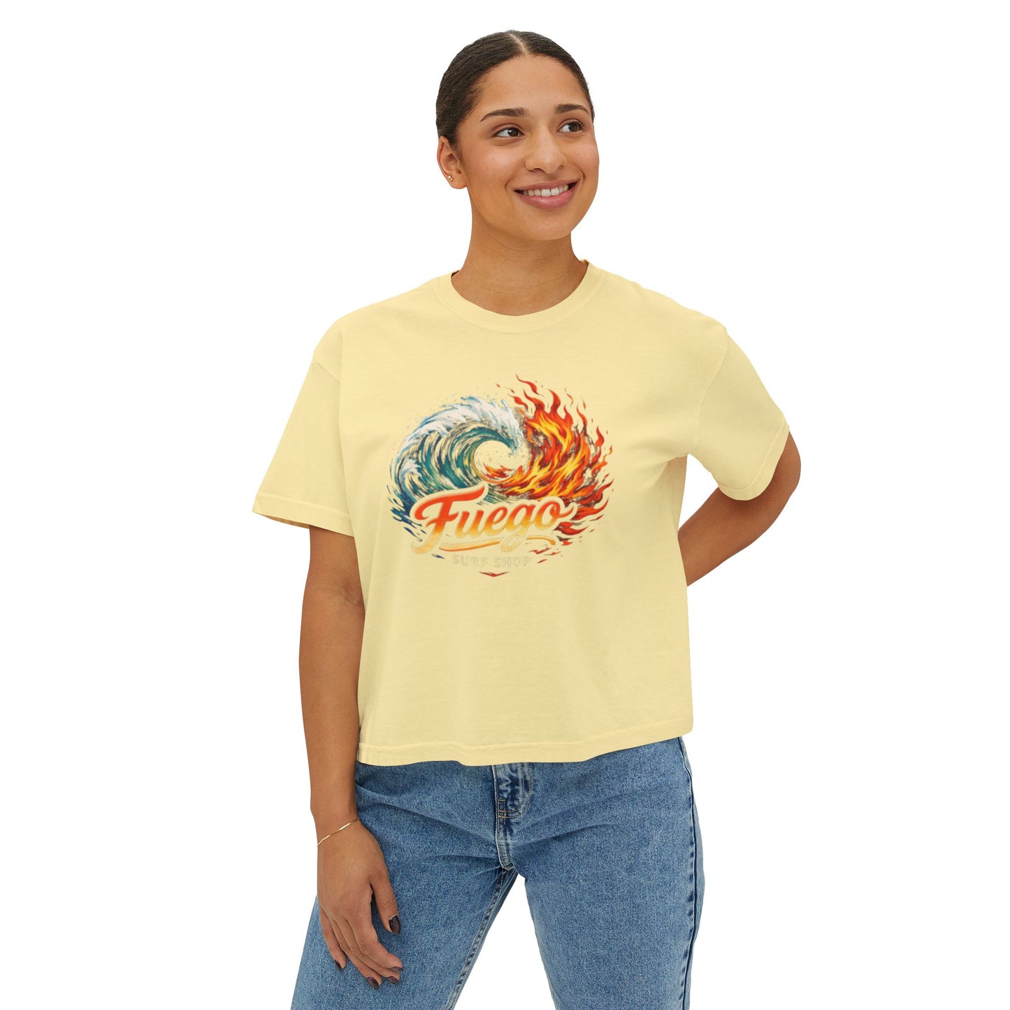 Fuego Elemental Boxy Tee