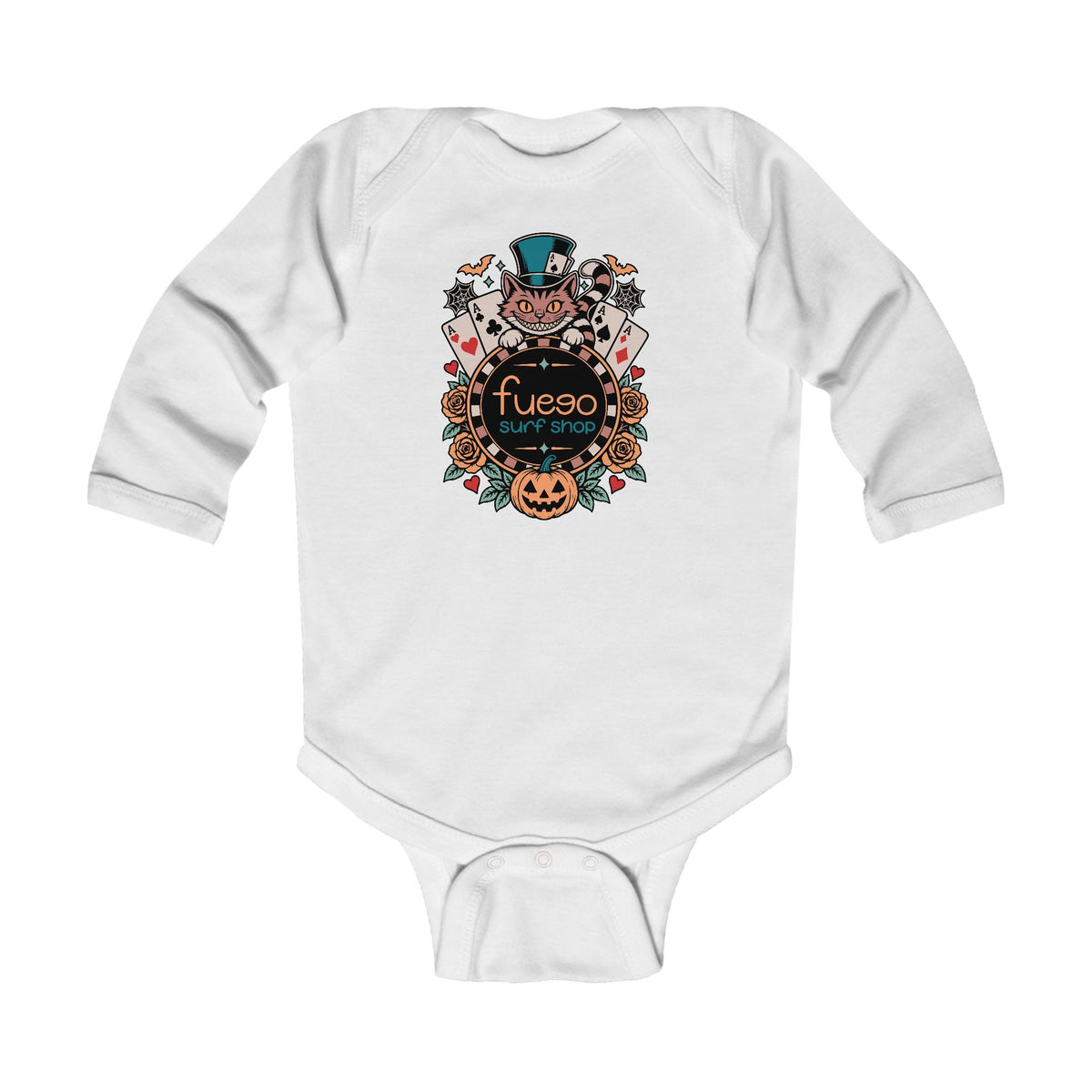 Spooky Madness Long Sleeve Onesie