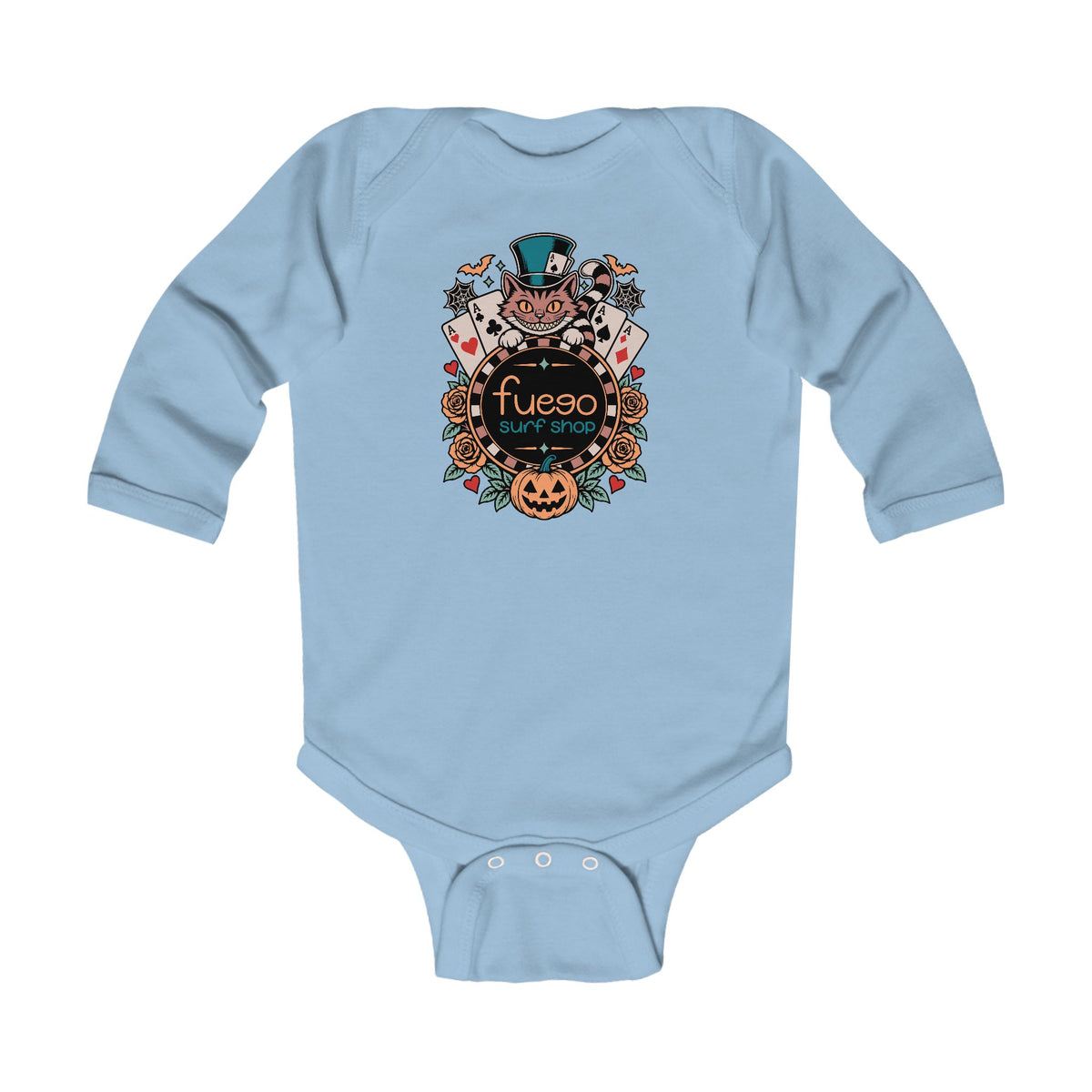 Spooky Madness Long Sleeve Onesie