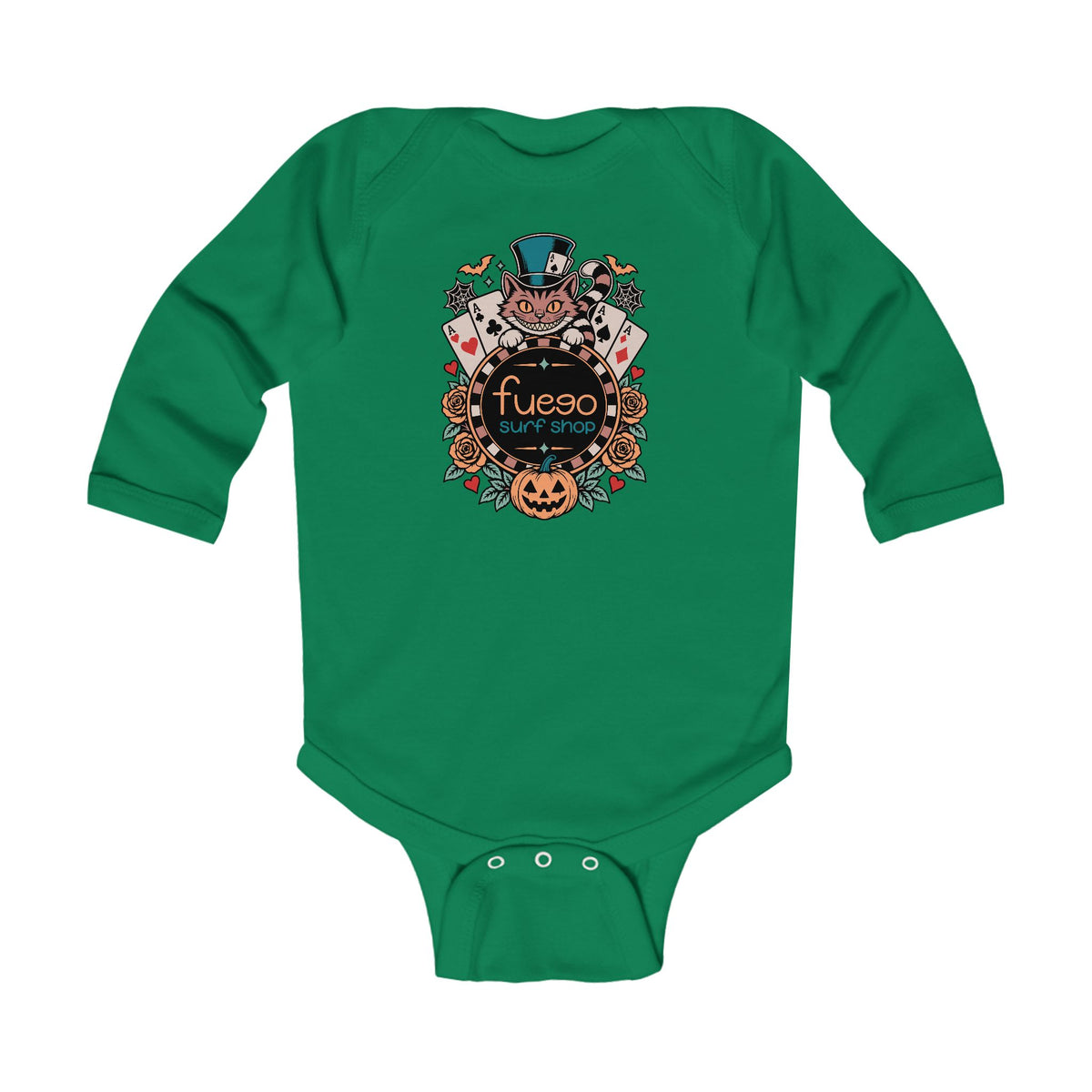Spooky Madness Long Sleeve Onesie