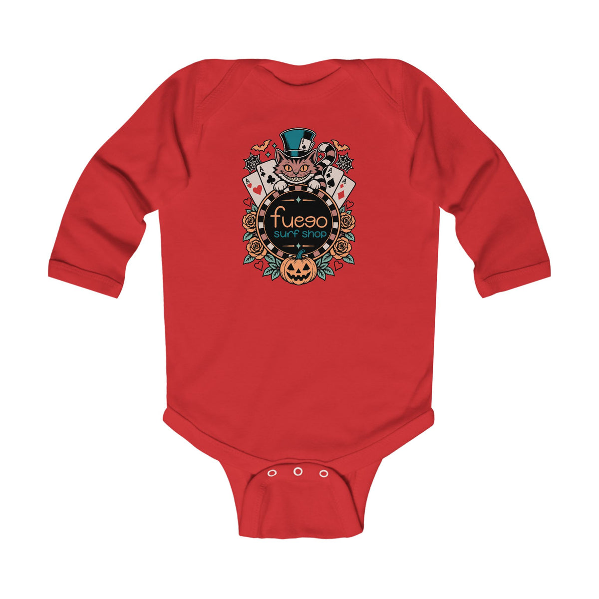 Spooky Madness Long Sleeve Onesie