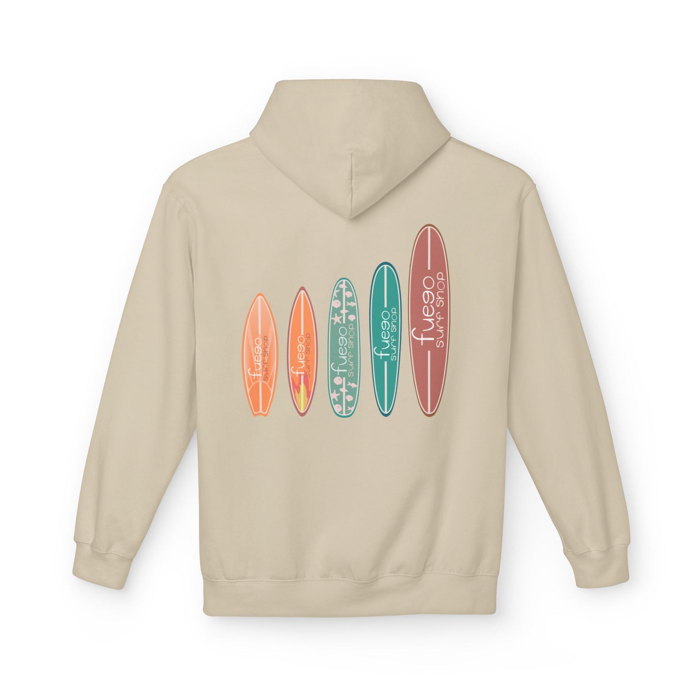 Surfboard Lineup Hoodie