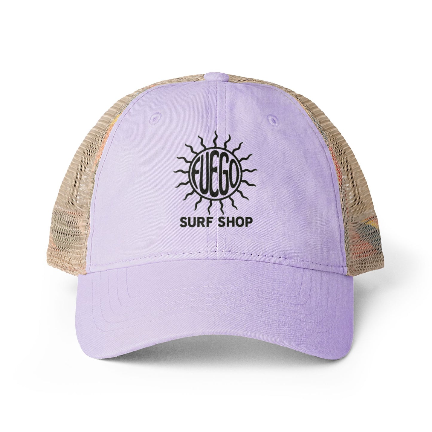 Washed Mesh-Back Cap