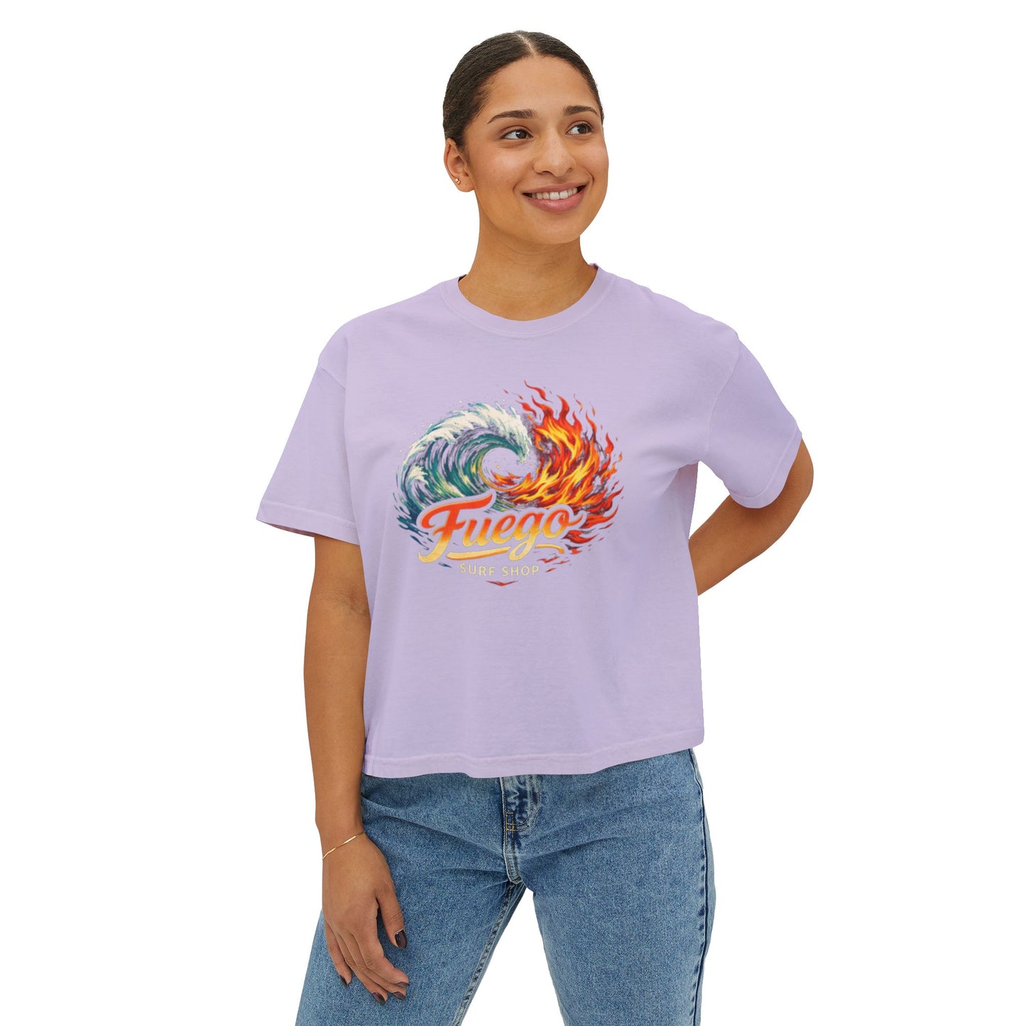 Fuego Elemental Boxy Tee