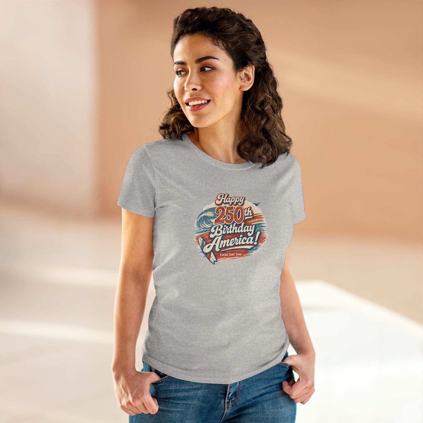 Happy 250th Birthday America Women's Tee
