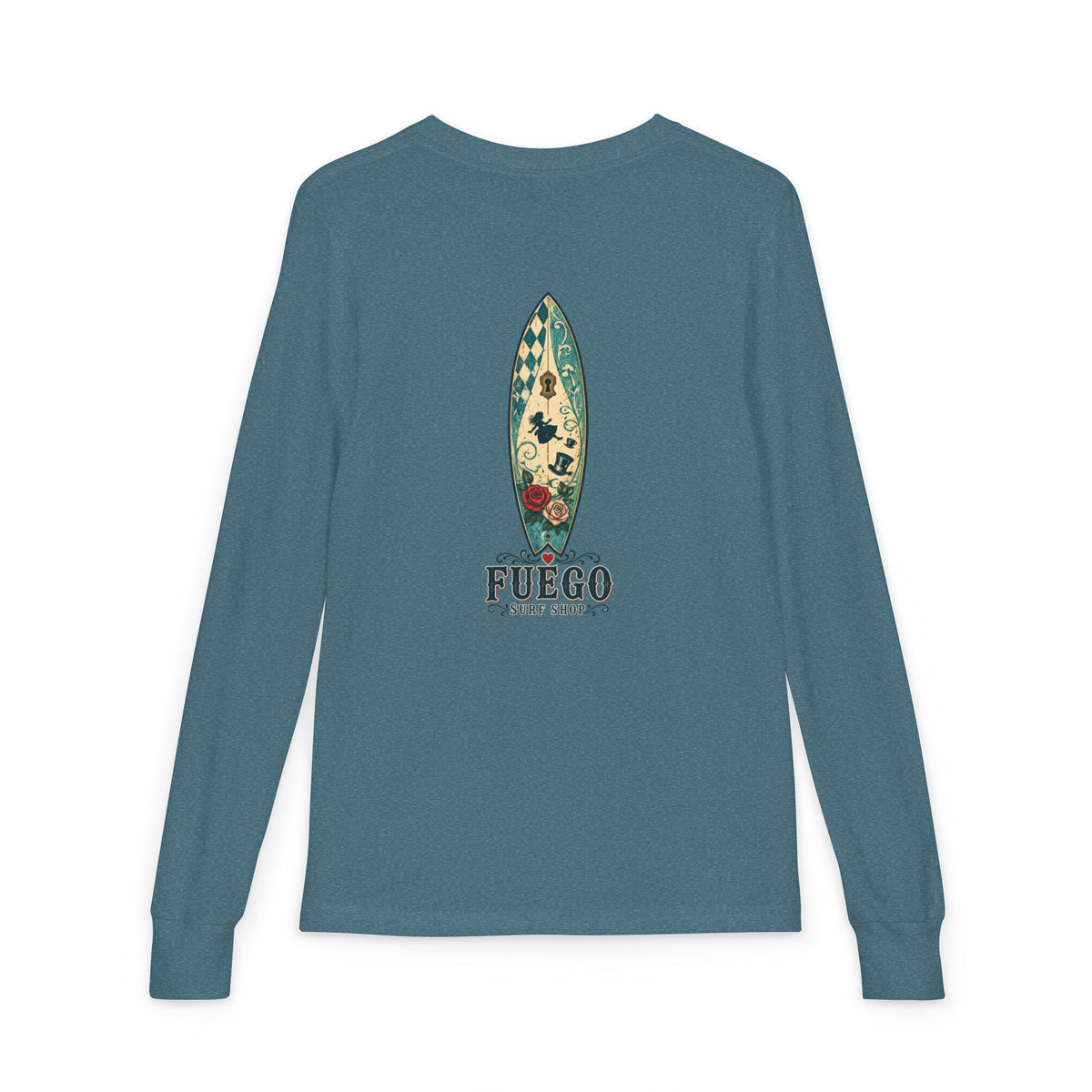 Wonderland Wipeout Youth Long Sleeve Jersey