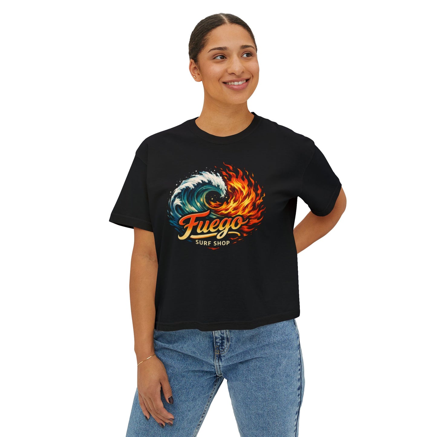 Fuego Elemental Boxy Tee