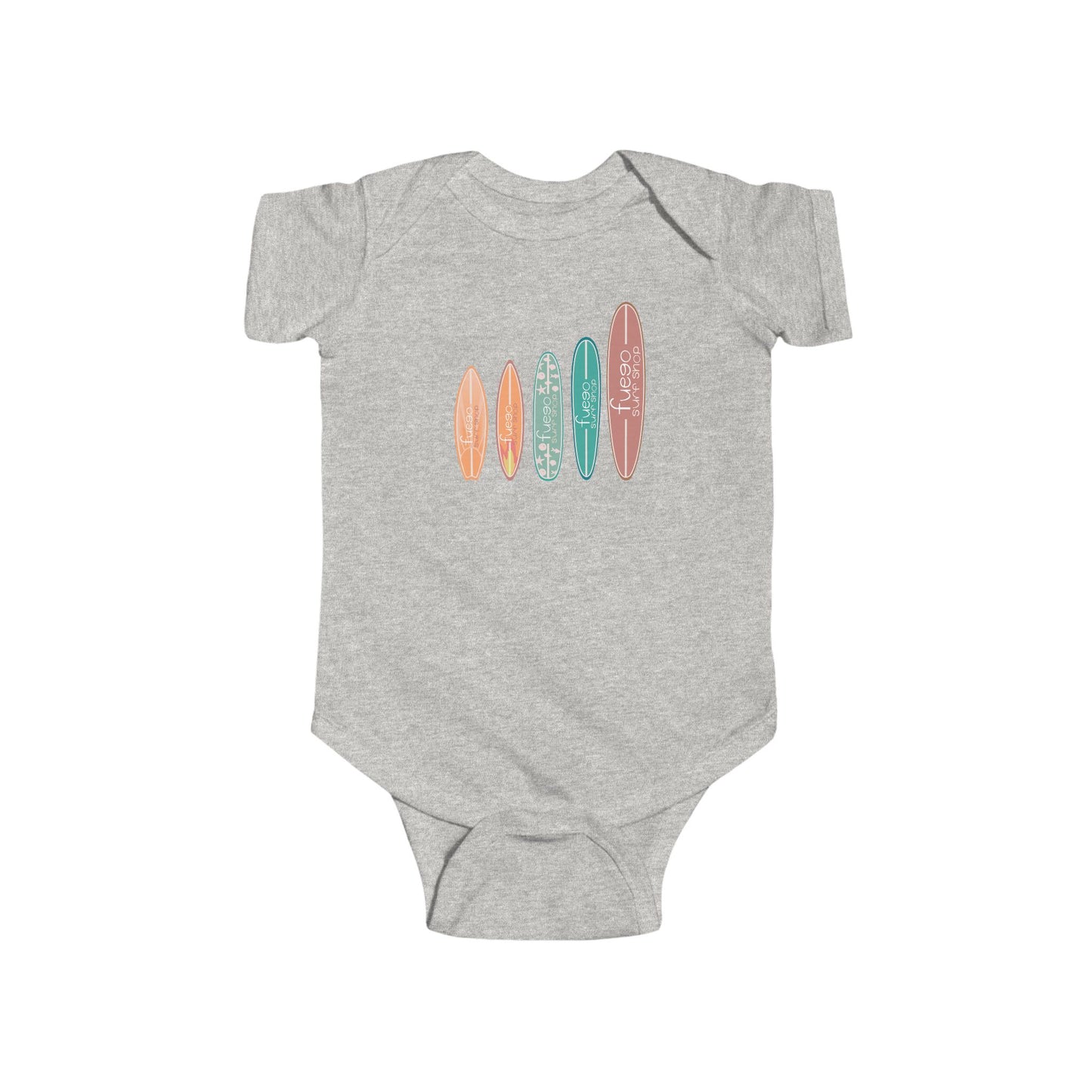 Surfboard Baby Onesie