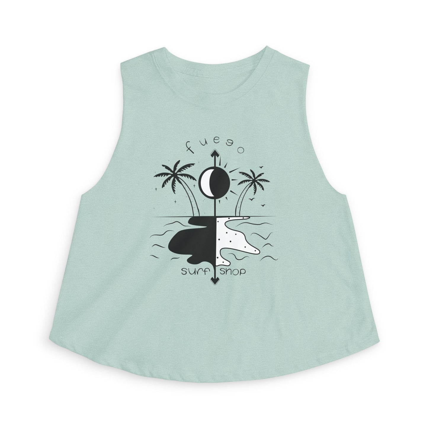 Fuego Beach Crop Tank