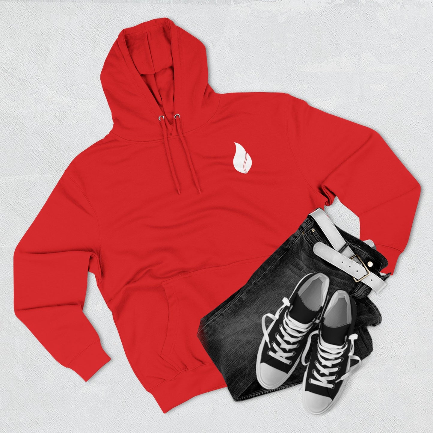 Flame Surfboard Hoodie