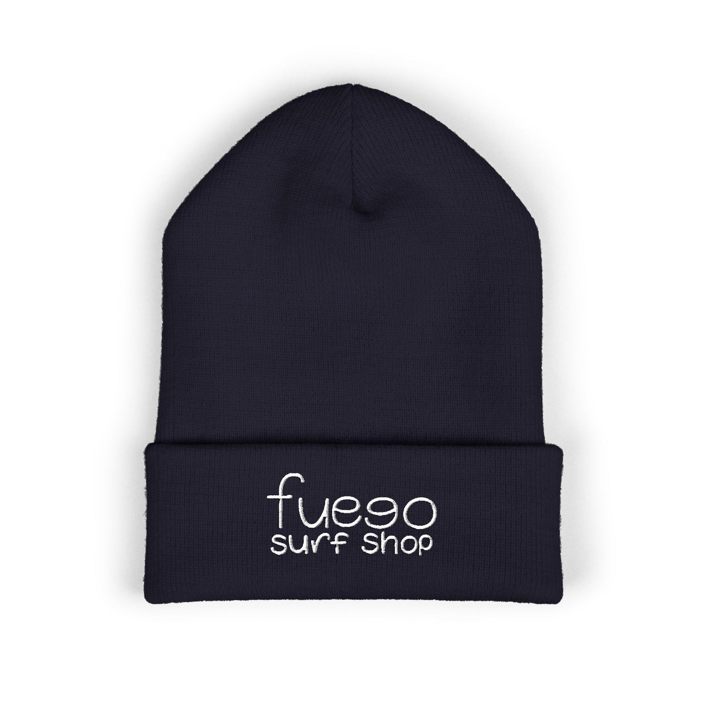 Embroidered Surf-Style Beanie