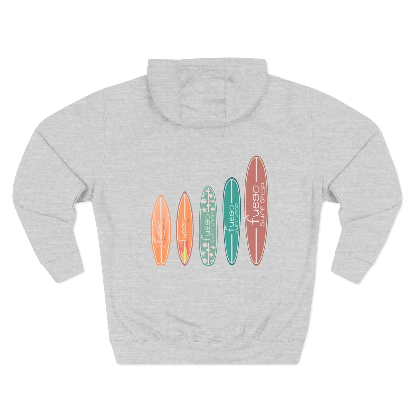 Flame Surfboard Hoodie