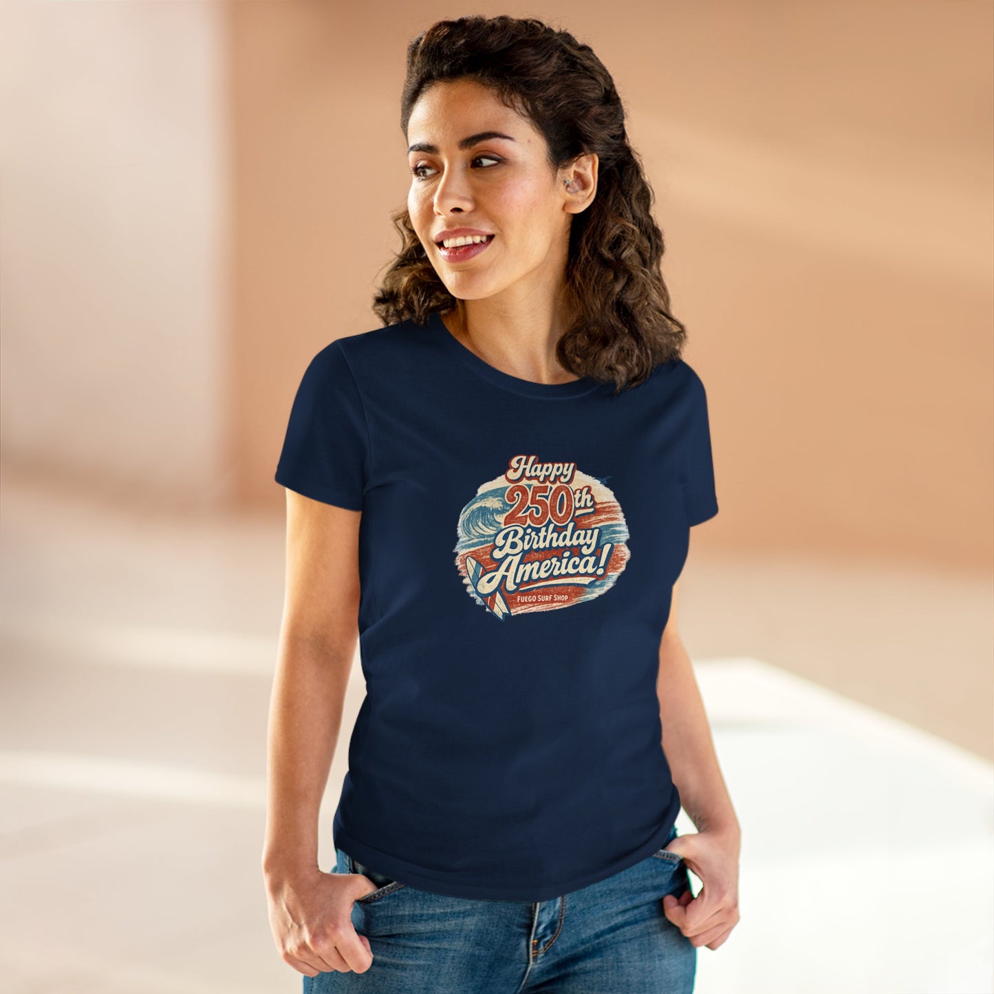 Happy 250th Birthday America Women's Tee