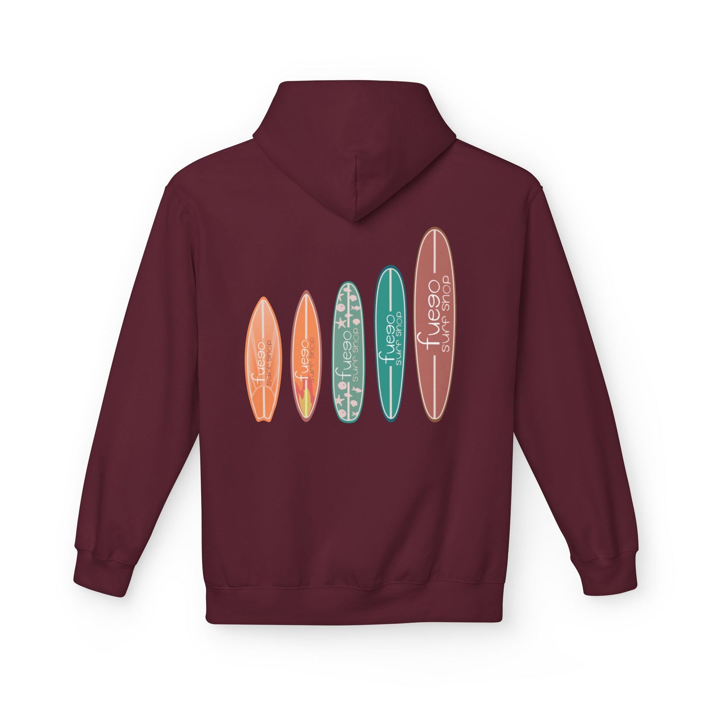 Surfboard Lineup Hoodie