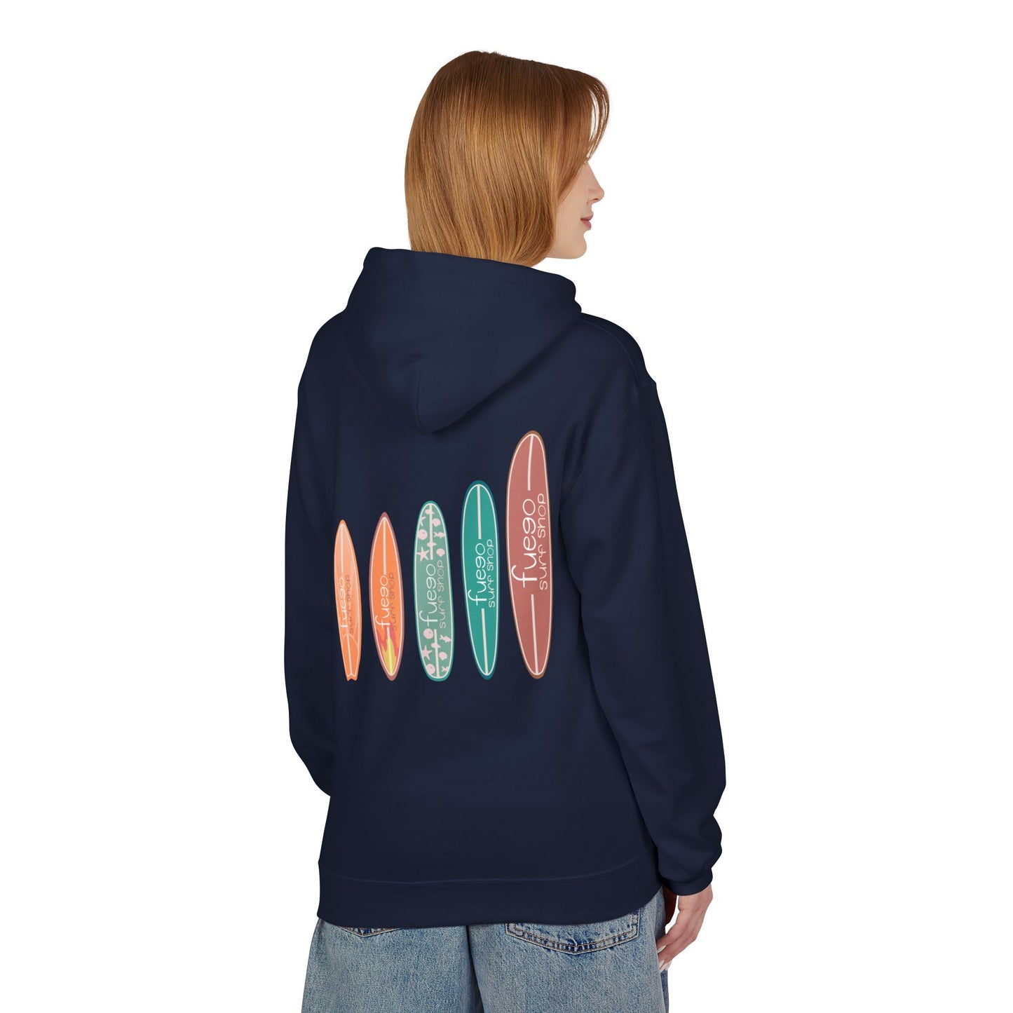Surfboard Lineup Hoodie