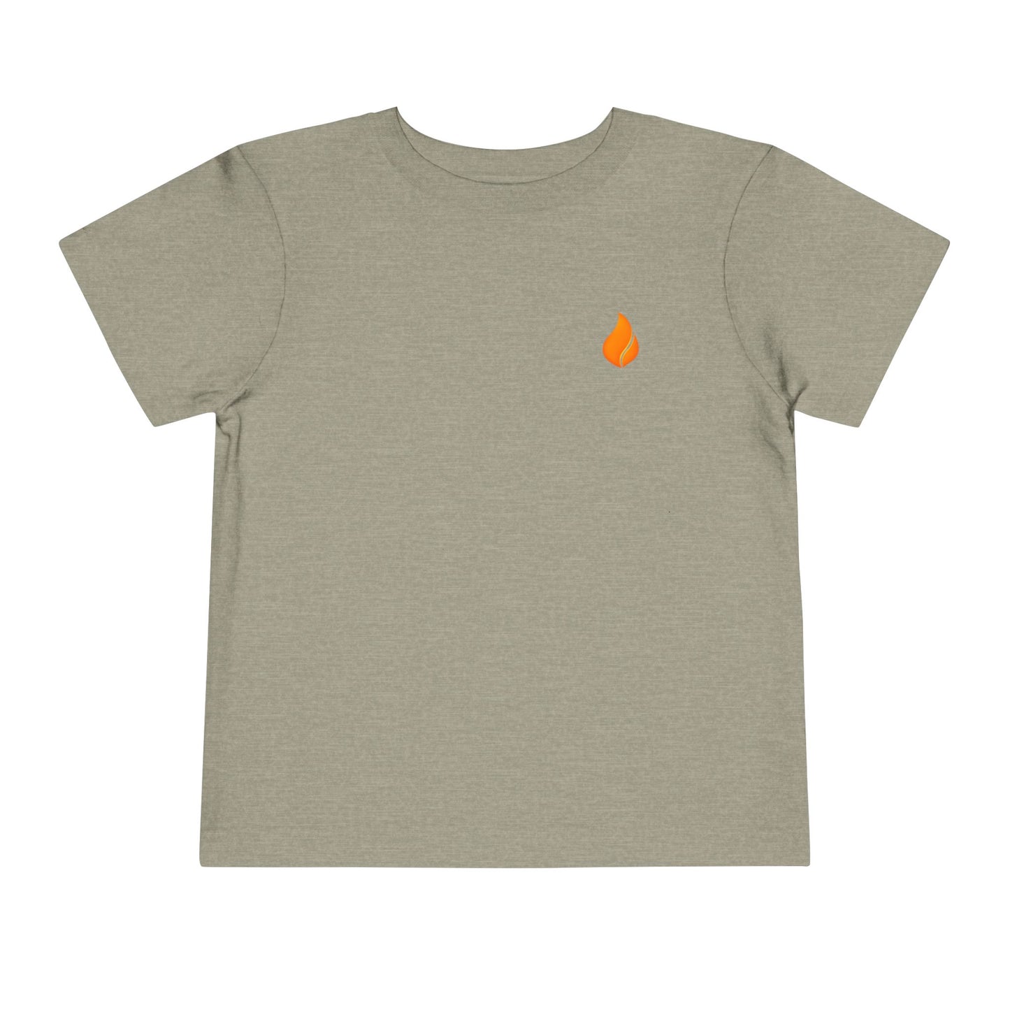 Toddler Tee — 'Fuego' Flame & Wave Shirt