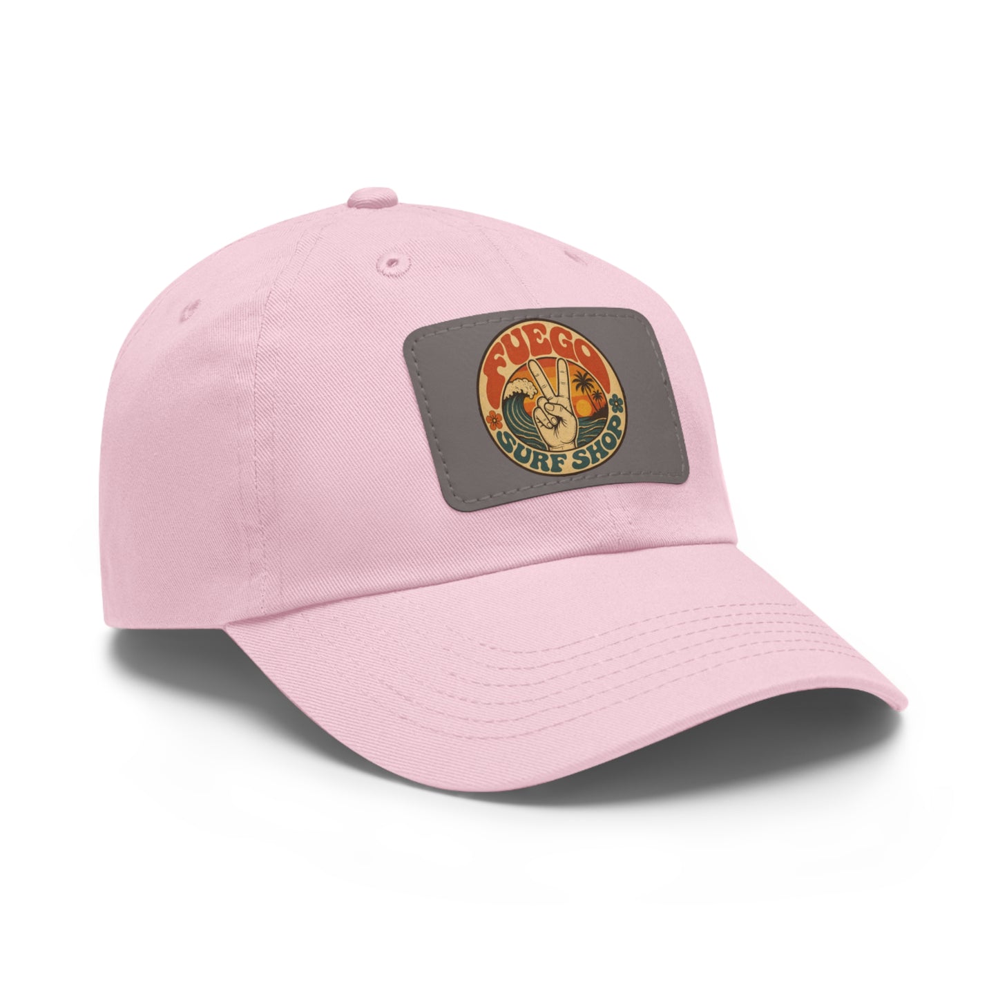 Vintage Surf Shop Leather Patch Hat