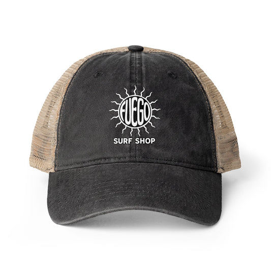 Washed Mesh-Back Cap