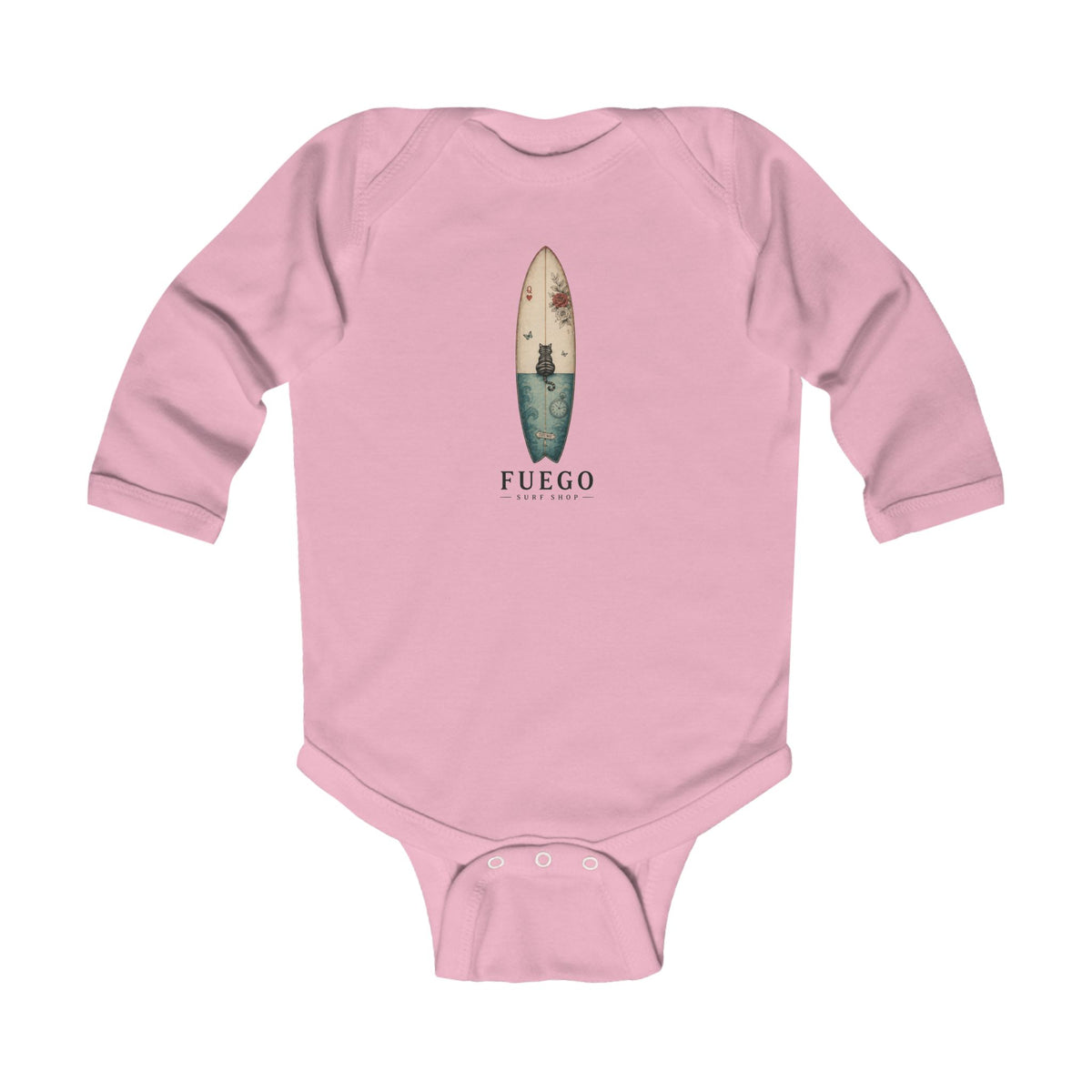 Coastal Curiosity Long Sleeve Onesie