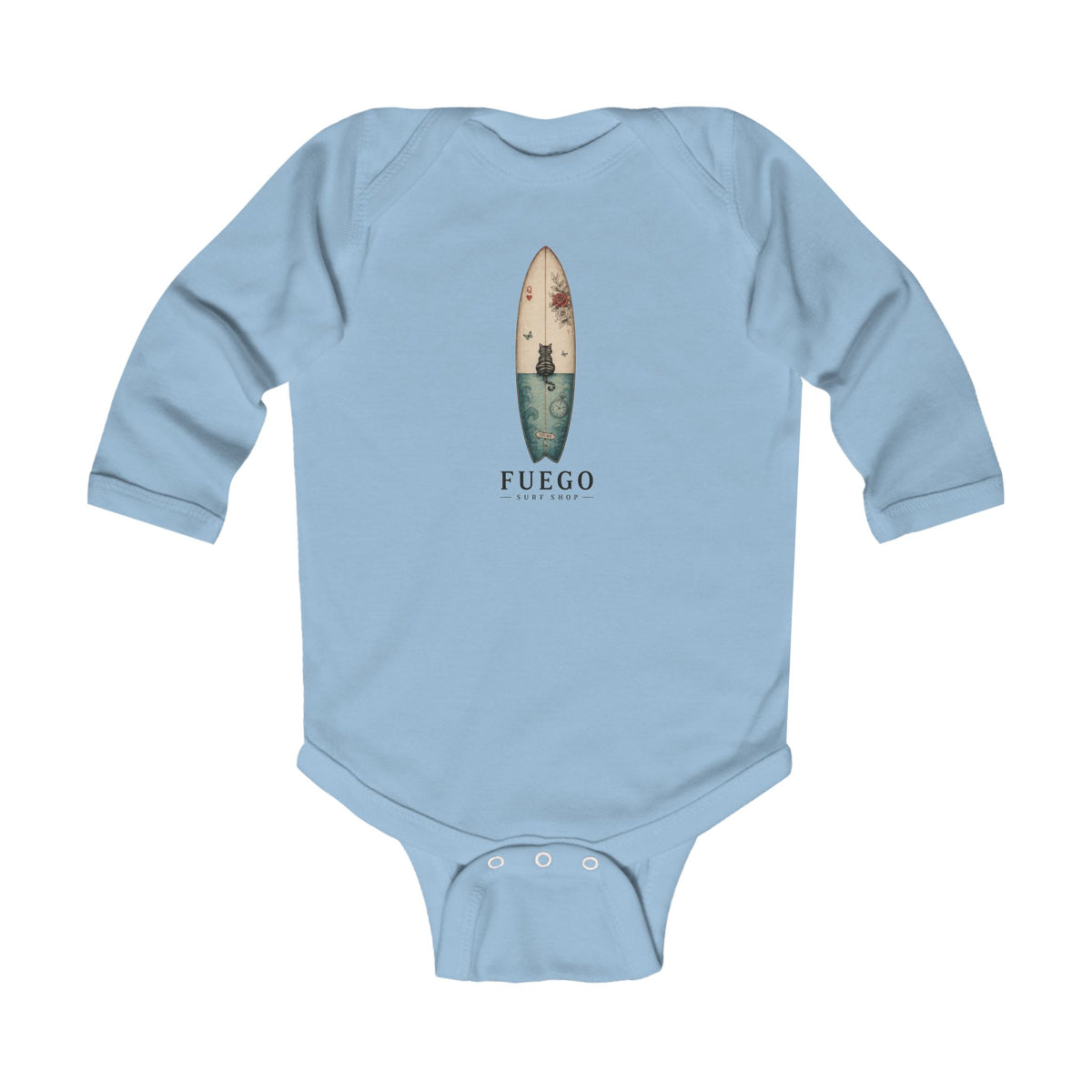 Coastal Curiosity Long Sleeve Onesie