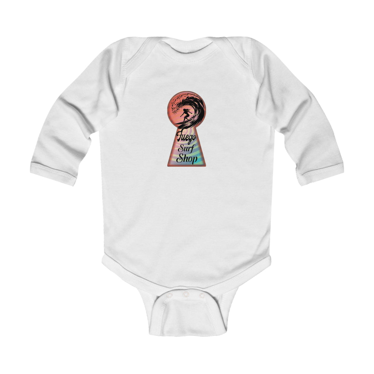 Secret Break Long Sleeve Onesie
