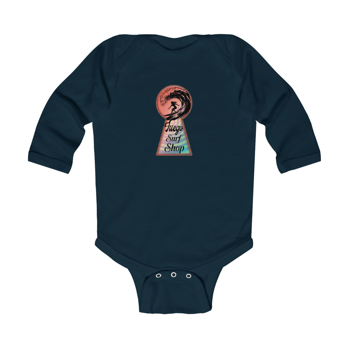 Secret Break Long Sleeve Onesie