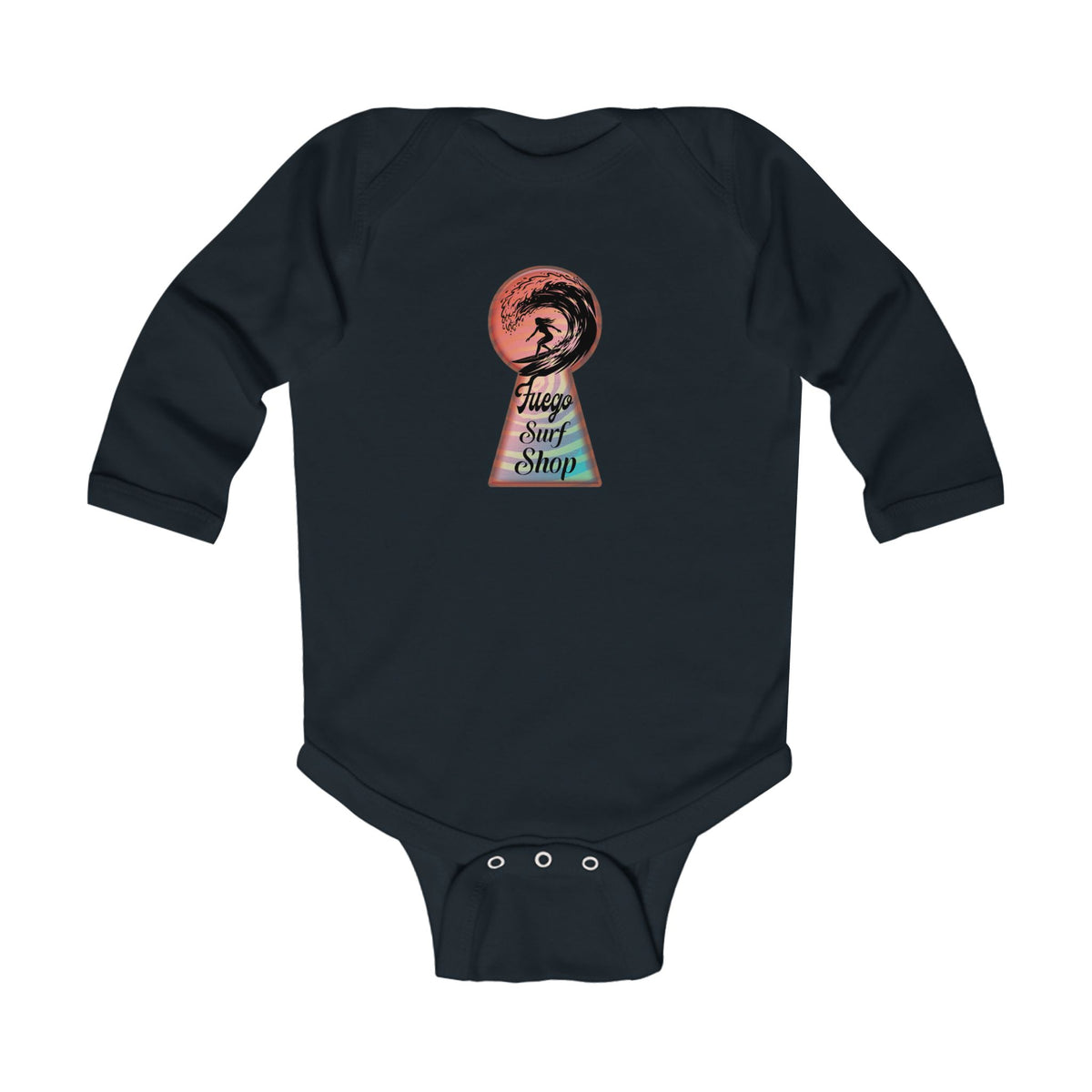 Secret Break Long Sleeve Onesie