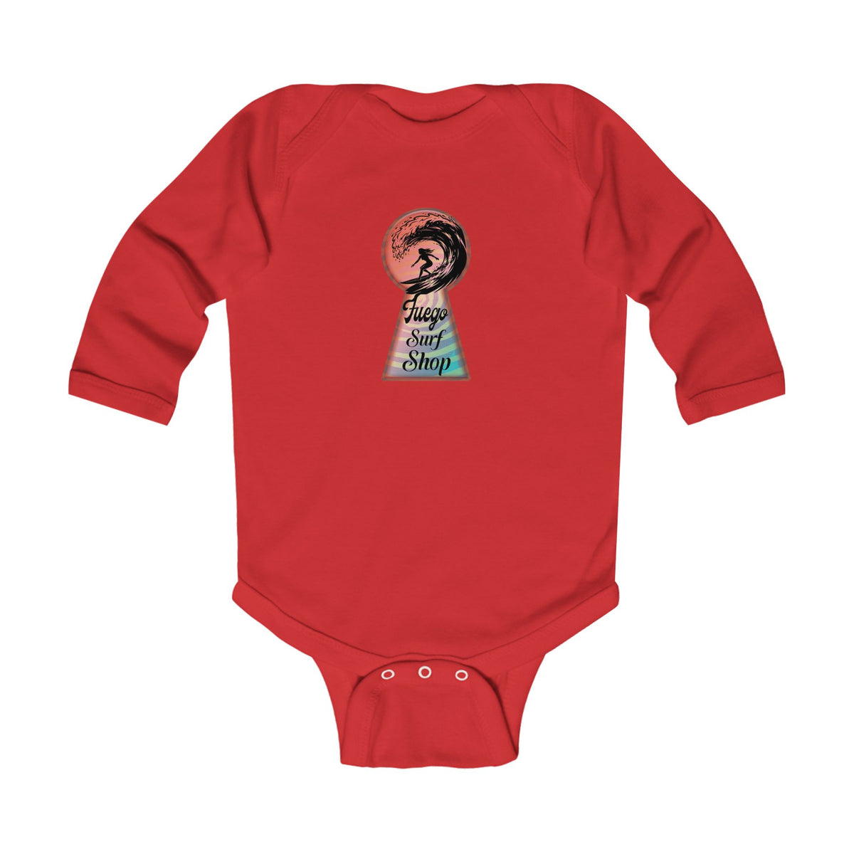 Secret Break Long Sleeve Onesie
