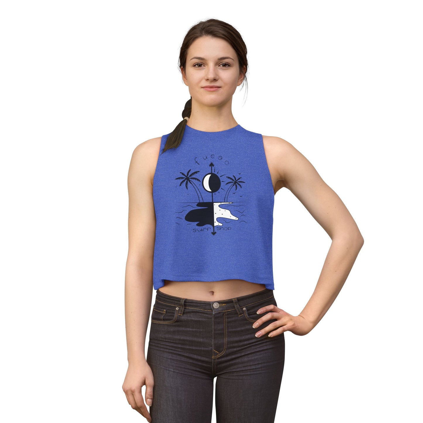 Fuego Beach Crop Tank