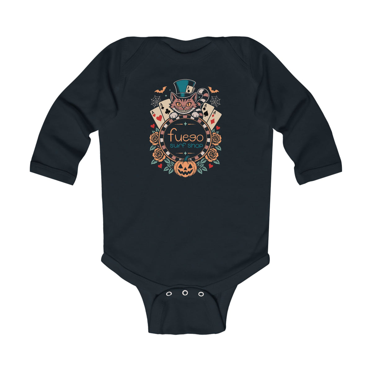 Spooky Madness Long Sleeve Onesie