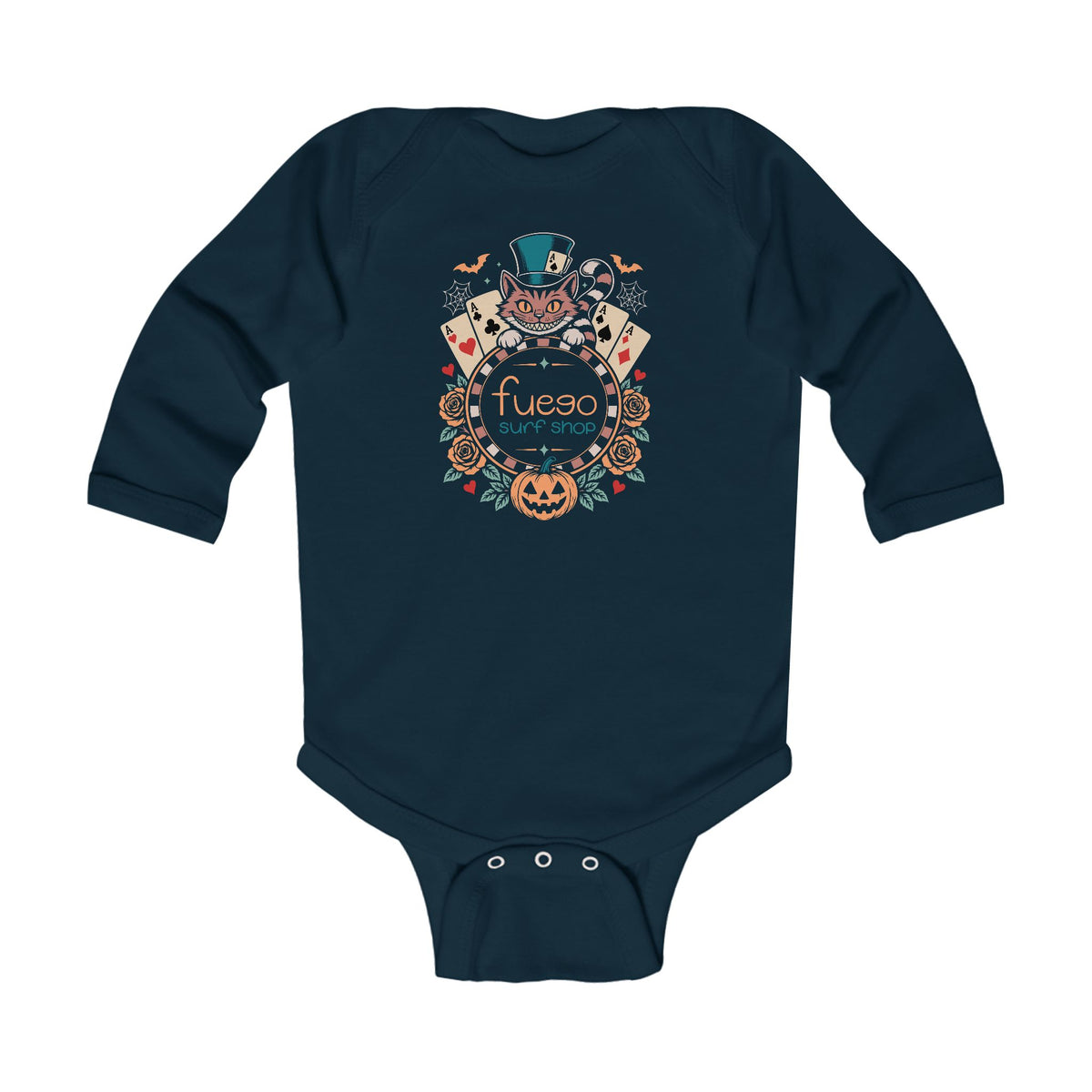 Spooky Madness Long Sleeve Onesie