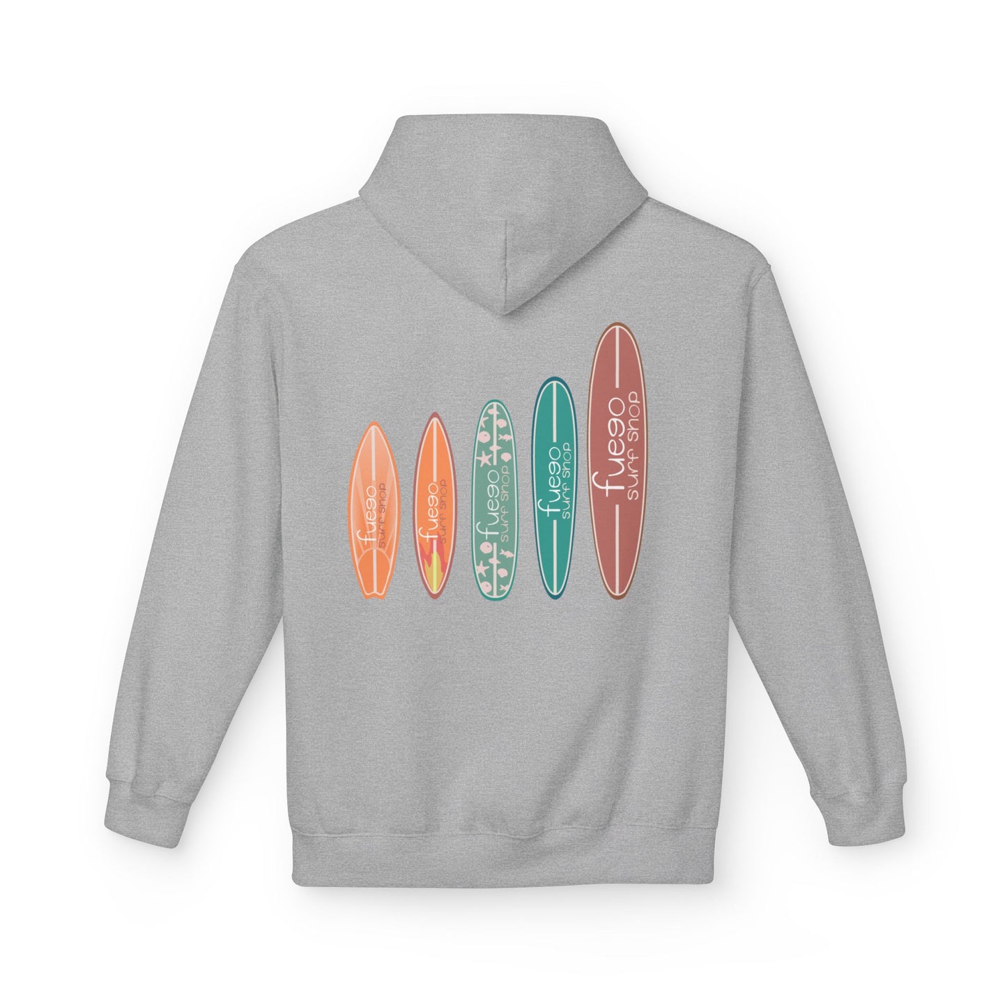 Surfboard Lineup Hoodie