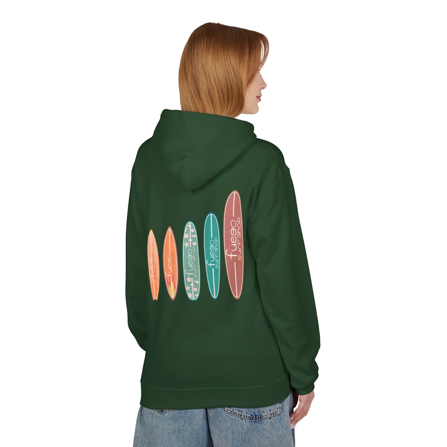 Surfboard Lineup Hoodie