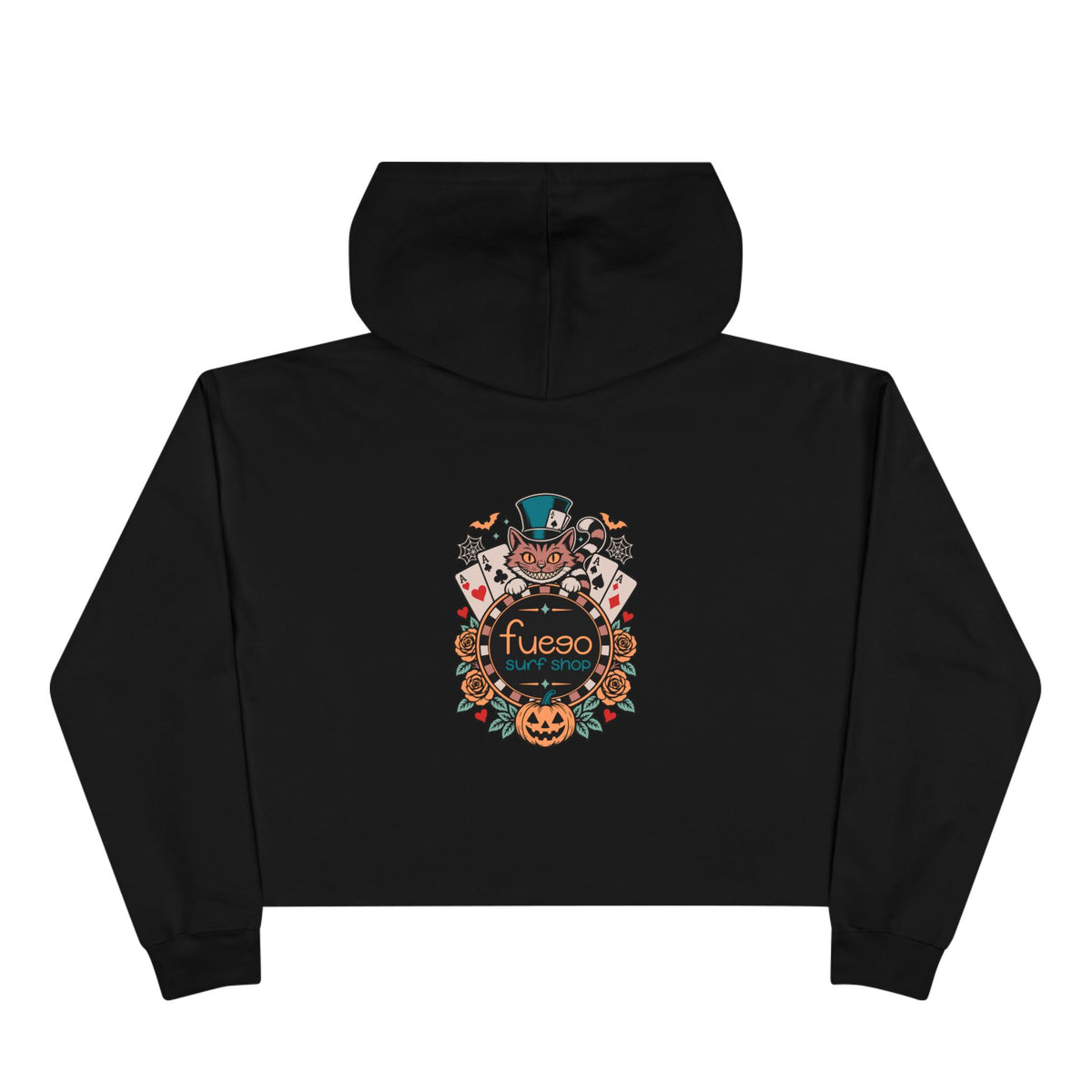 Spooky Madness Crop Hoodie