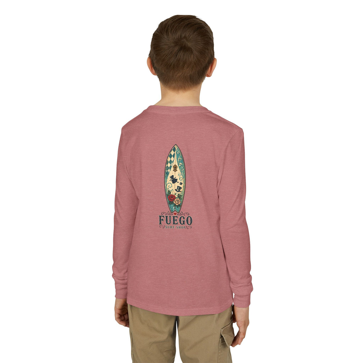 Wonderland Wipeout Youth Long Sleeve Jersey
