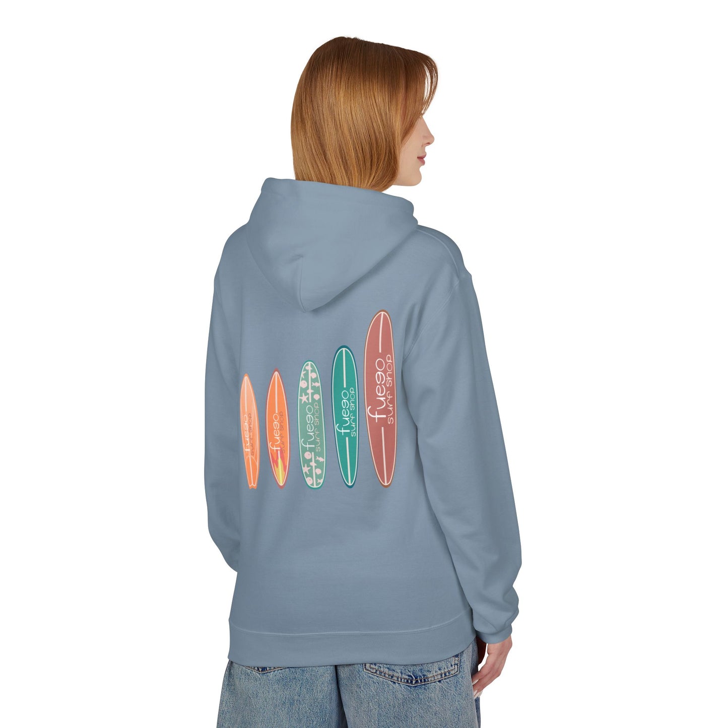Surfboard Lineup Hoodie