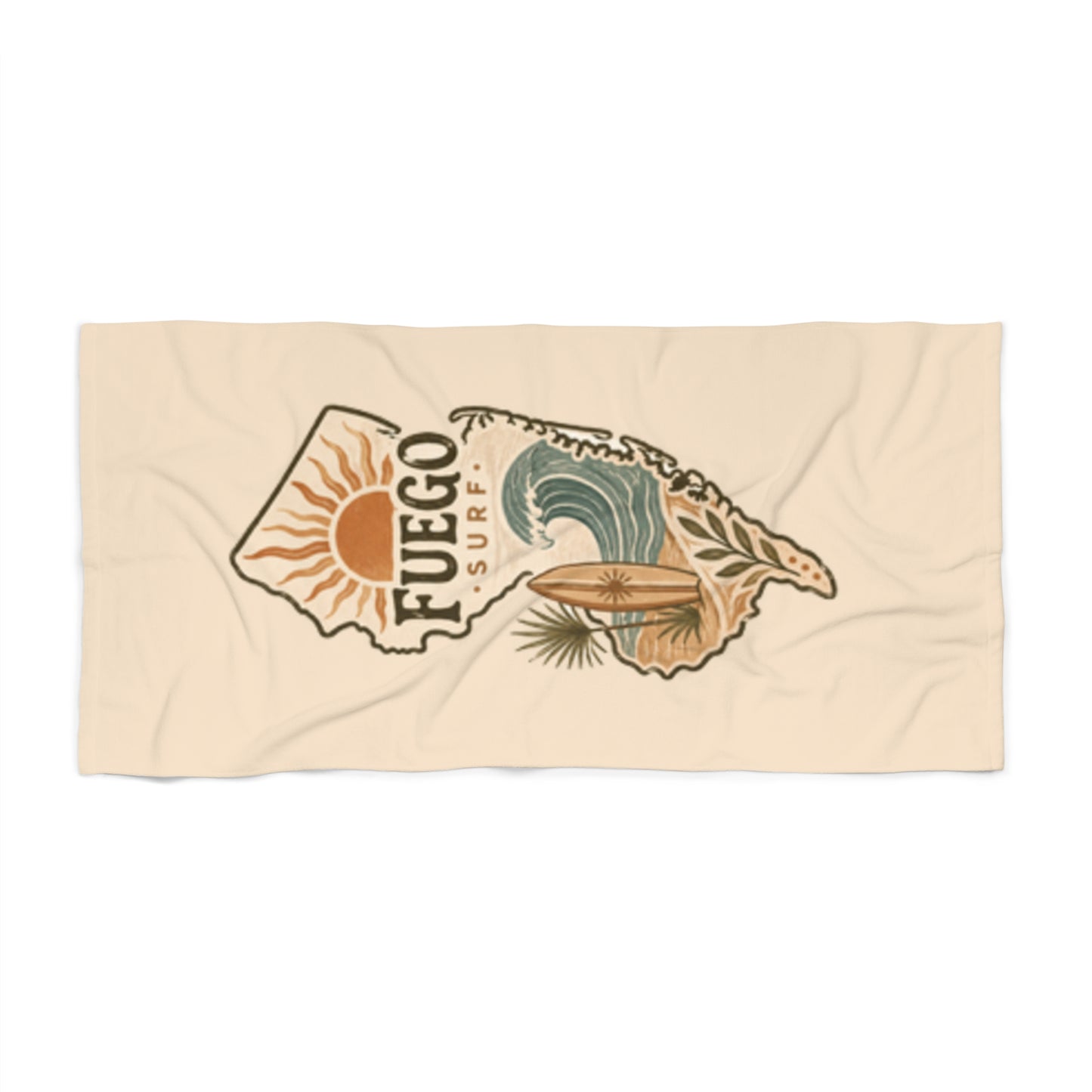 Fuego Beach Towel