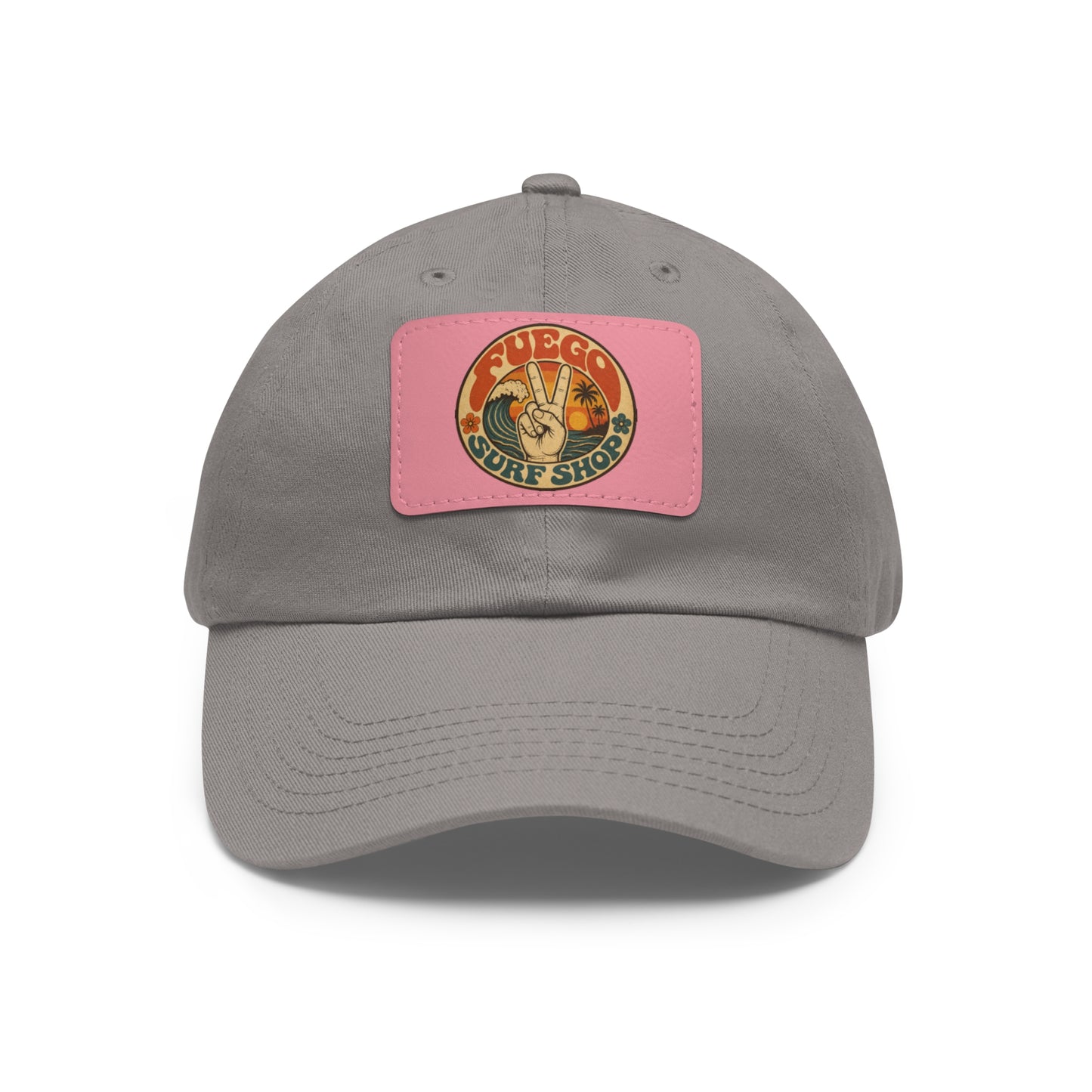 Vintage Surf Shop Leather Patch Hat