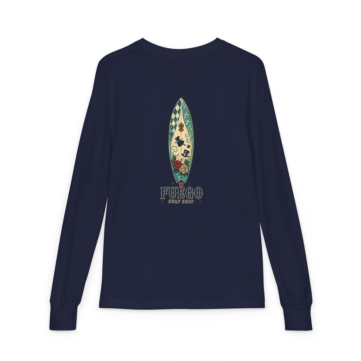 Wonderland Wipeout Youth Long Sleeve Jersey