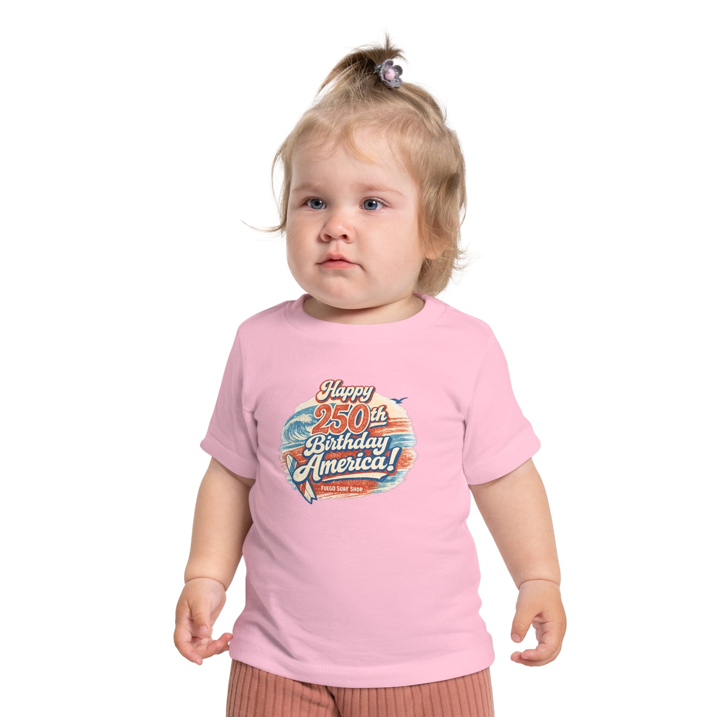 Happy 250th Birthday America Baby T-Shirt