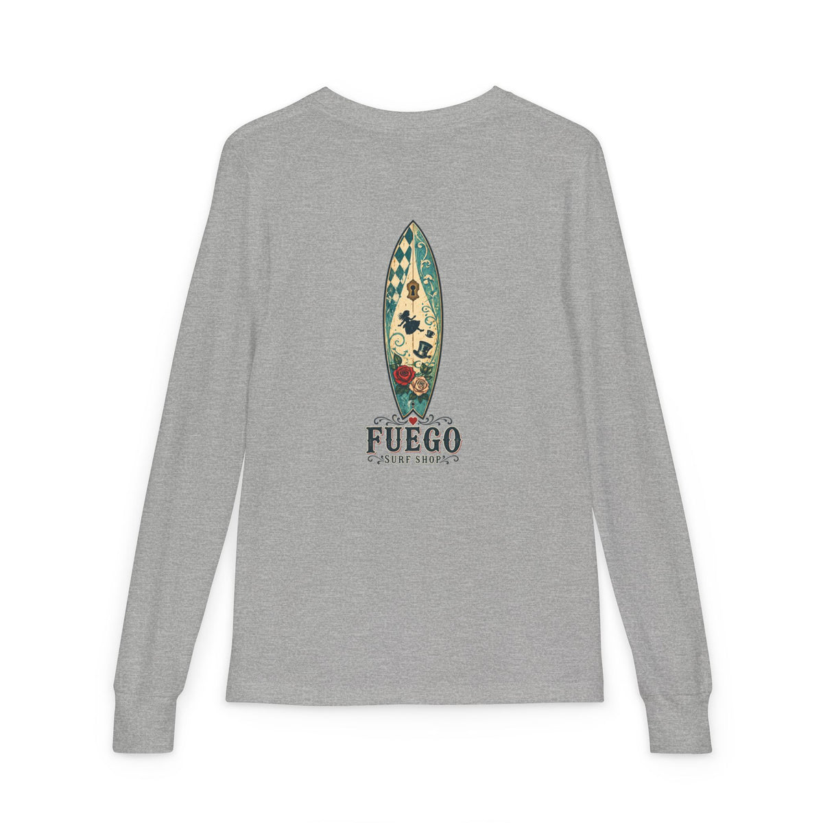 Wonderland Wipeout Youth Long Sleeve Jersey