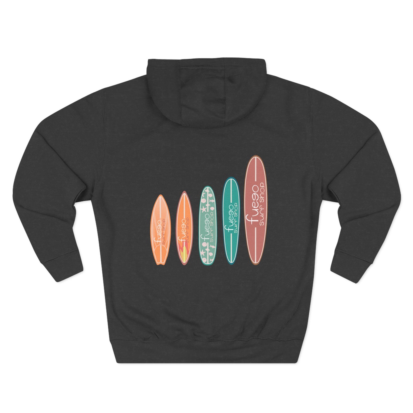 Flame Surfboard Hoodie